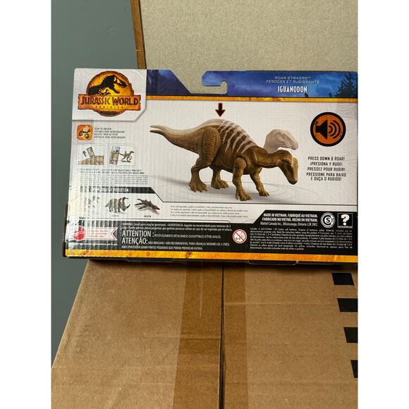 Jurassic World Doninion ROAR Strikers Dinosaur Action Figure - IGUANADON - New - Picture 5 of 7